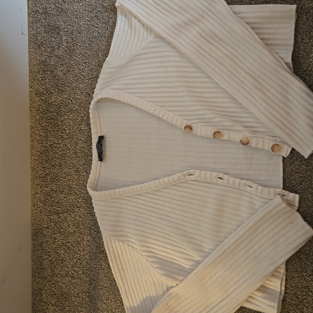 Womens cropped sweater